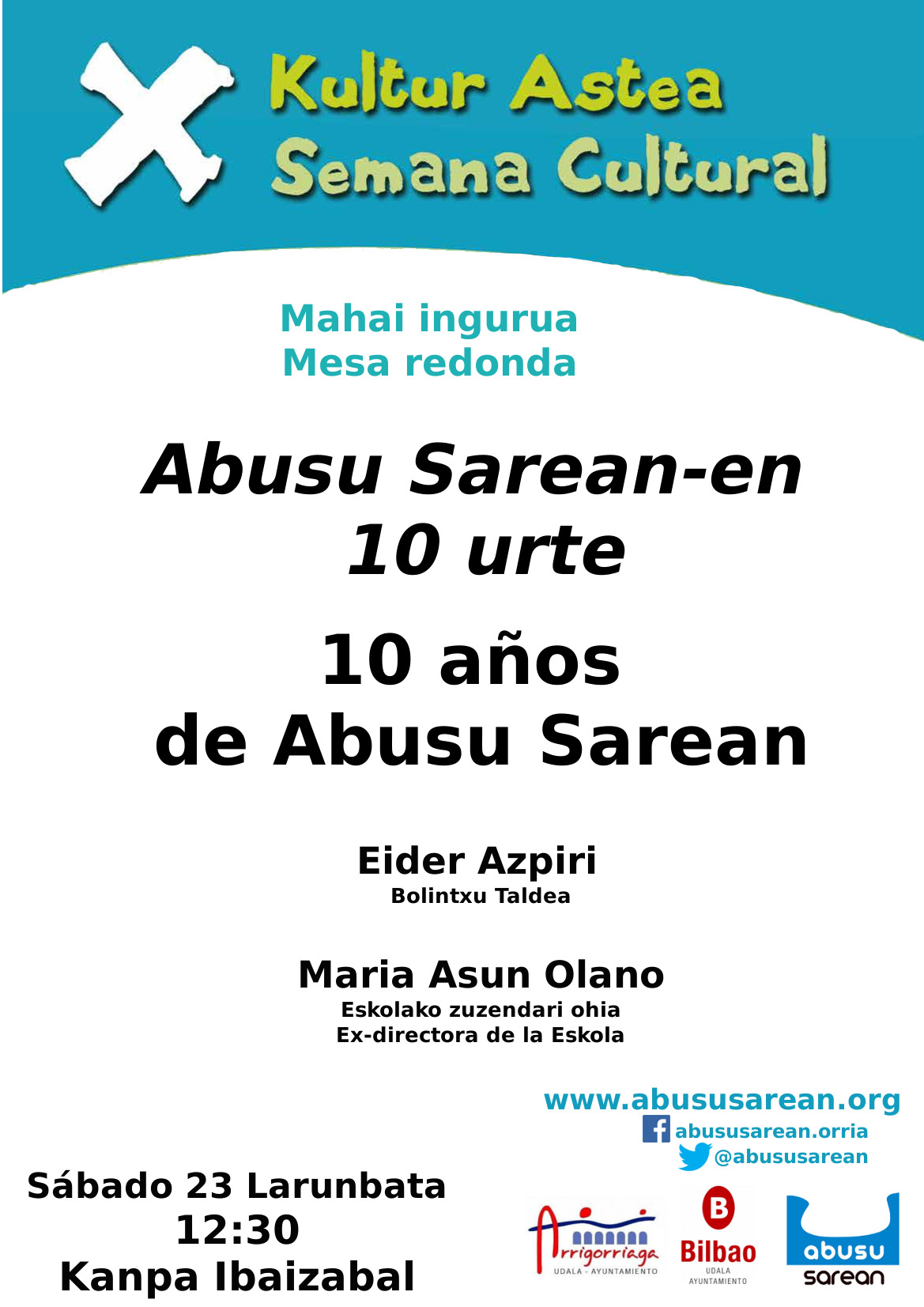 Mesa redonda: 10 años de Abusu Sarean