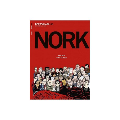 Presentación del cómic ‘Nork hil du Andoni Egaña?’ de Xabi Paya y Patxi Gallego