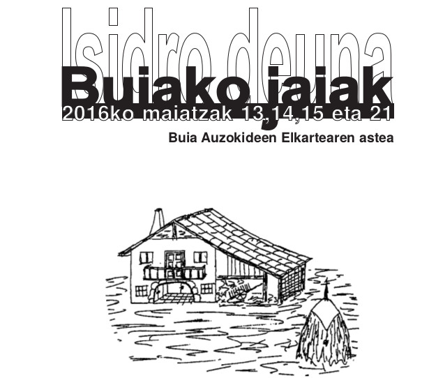 Buiako jaiak / Fiestas de Buia